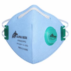 ماسک تنفسی آلفا ماسک مدل سوپاپ دار کد n95